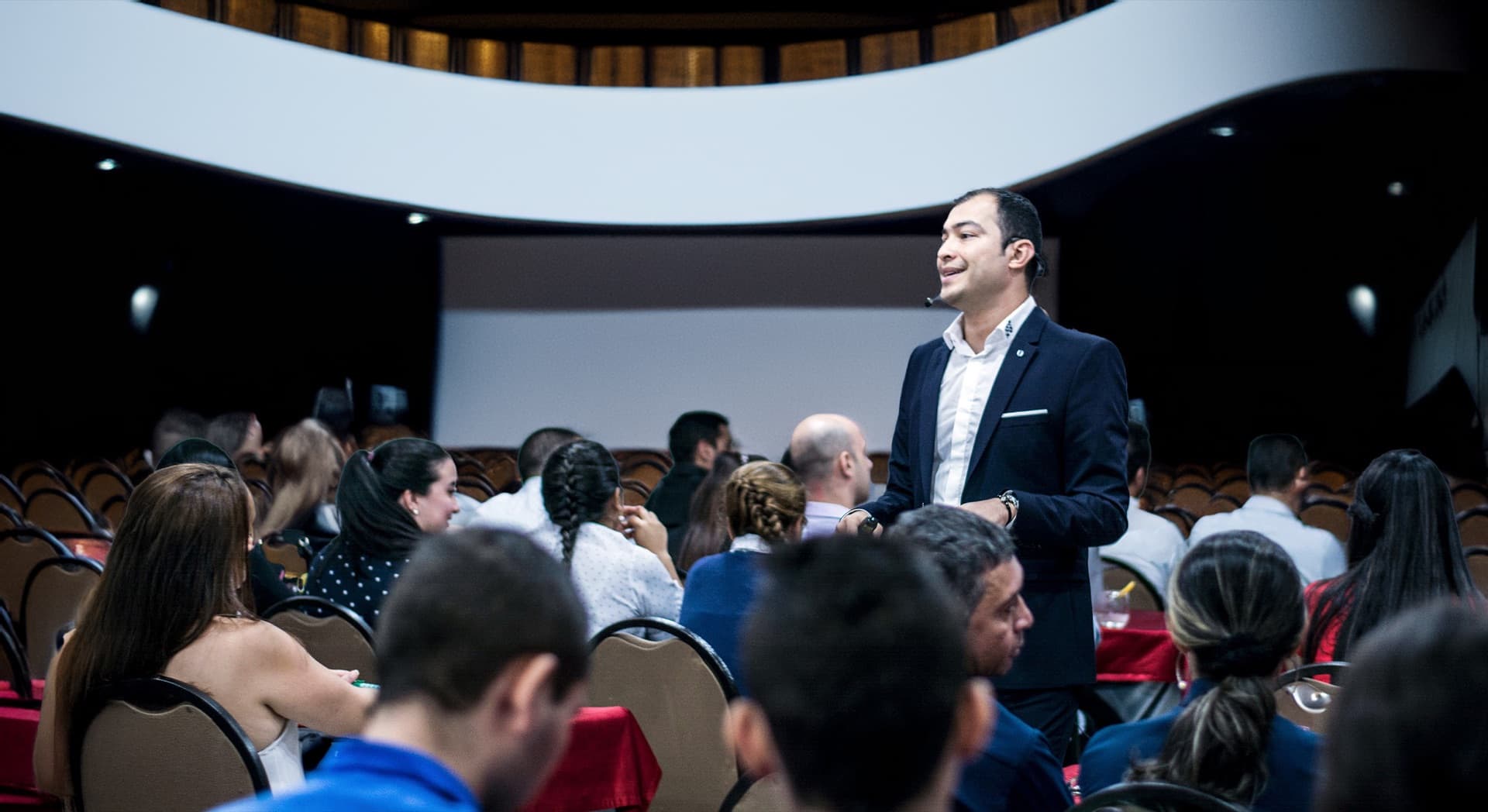 Evento corporativo de alto impacto